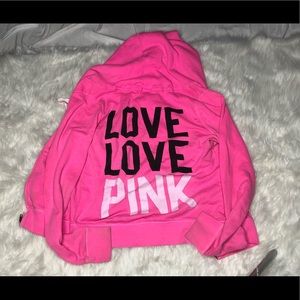 VS PINK Zip-up Hoodie
